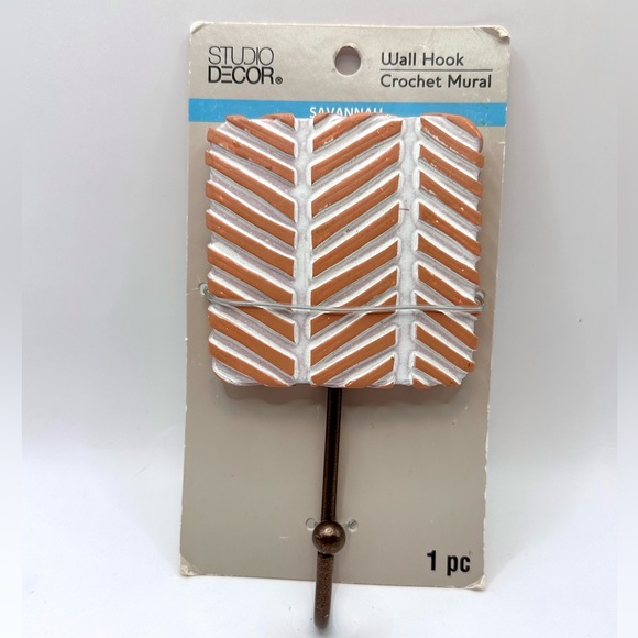 Studio Decor Tile Crochet Mural Savannah Wall Hook - Picture 2 of 2